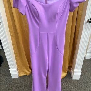 Elegant Purple Jumpsuit
